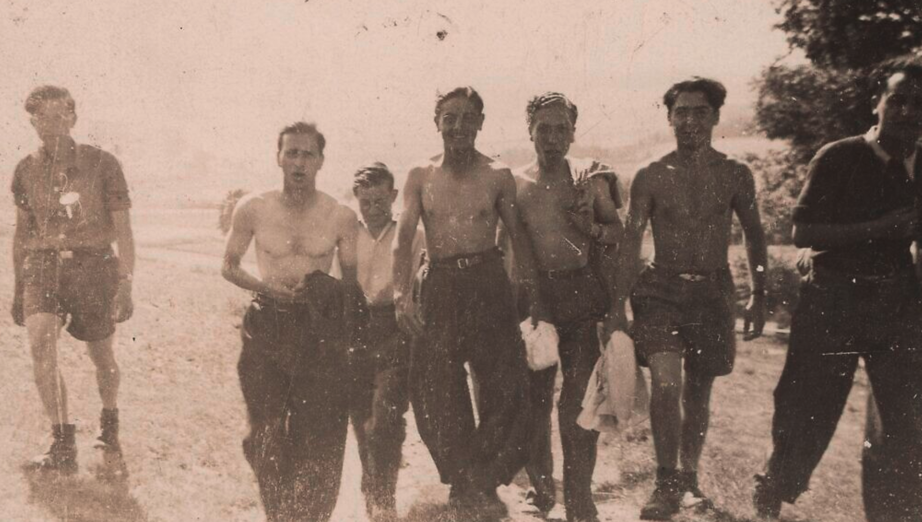 Jeunes maquisards, Haute-Loire, 1943. Coll. Mémorial de la Shoah.